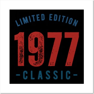 Limited Edition Classic 1977 Posters and Art